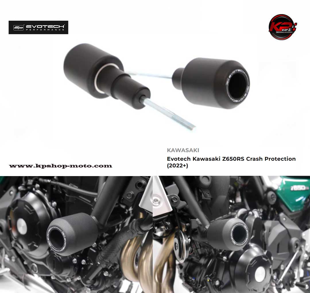 กันล้มกลาง Evotech Kawasaki Z650RS Crash Protection (2022+)