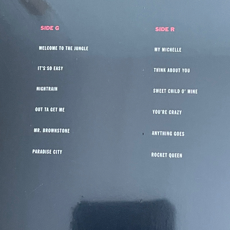 แผ่นเสียง Guns N' Roses – Appetite For Destruction , Vinyl, LP, Album, Reissue, 180 gram มือหนึ่ง ซีล