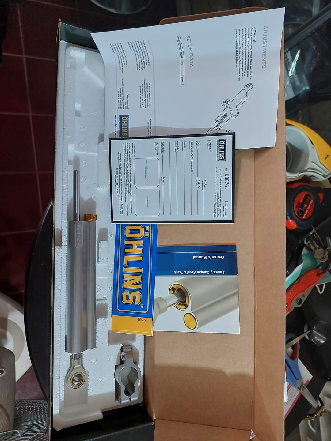 กันสะบัด OHLINS SD 001 FOR Stroke 68 TI