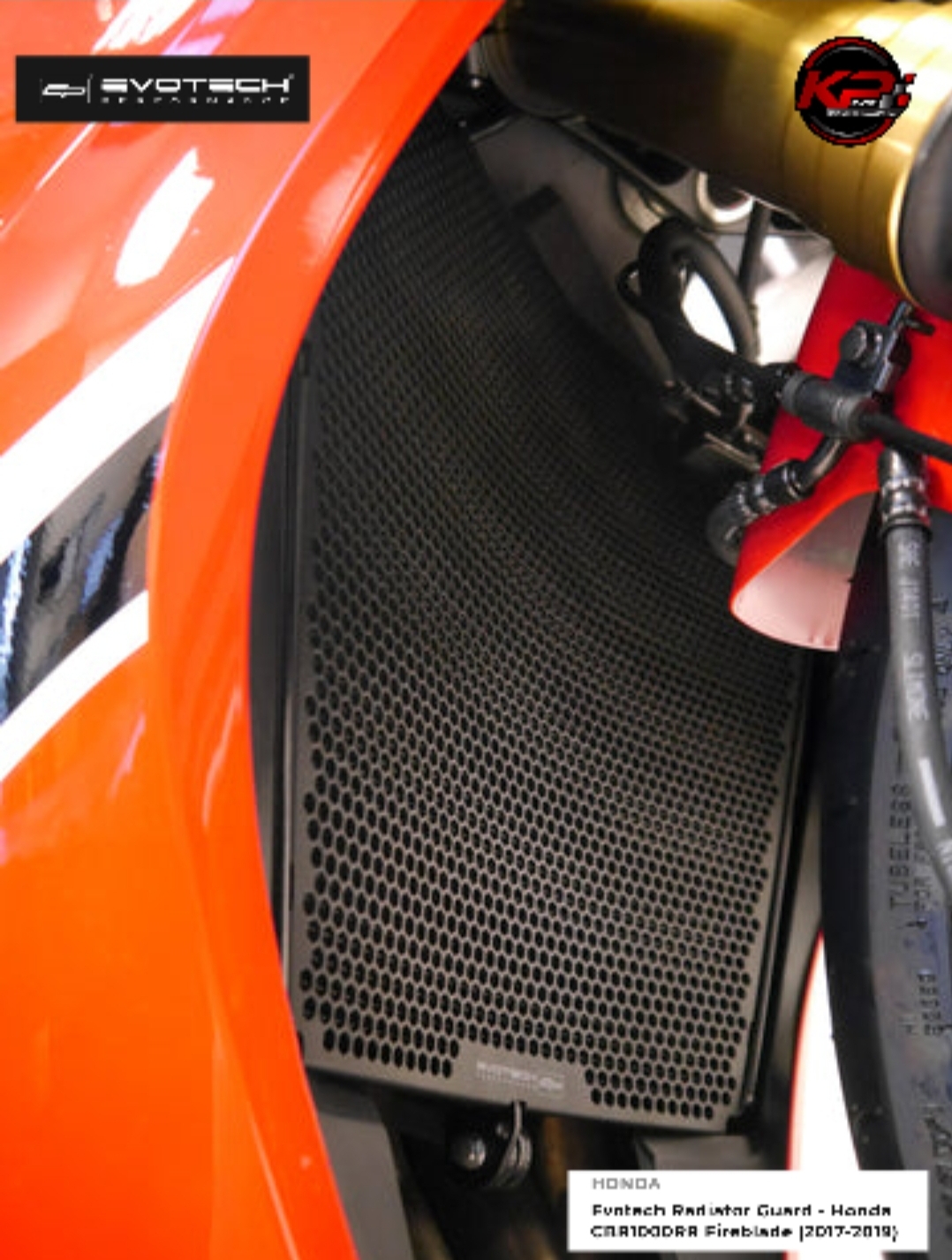 การ์ดหม้อน้ำ Evotech Radiator Guard - Honda CBR1000RR Fireblade (2017-2019)