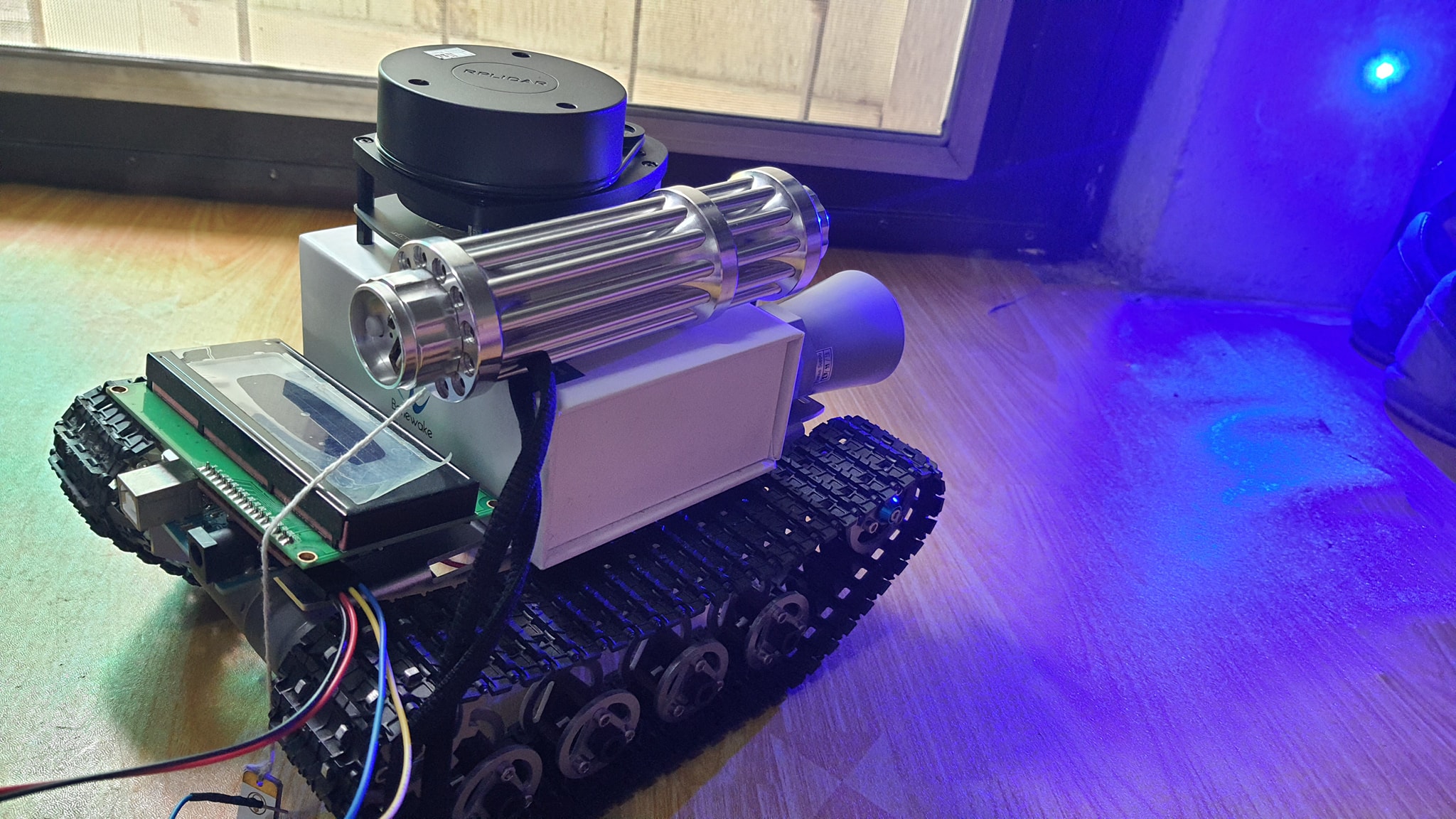 Semi-Autonomous Robot Tanks