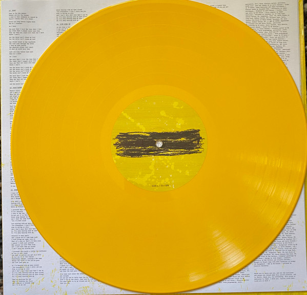 แผ่นเสียง Ed Sheeran -- Subtract, Vinyl, LP, Album, Limited Edition, Yellow แผ่นเสียงมือหนึ่ง ซีล