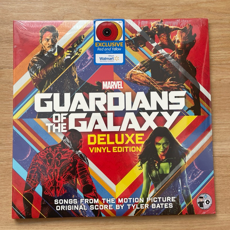 แผ่นเสียง Guardians of The Galaxy Deluxe vinyl Edition ,2 × Vinyl, LP, Compilation ,USA มือหนึ่ง ซีล