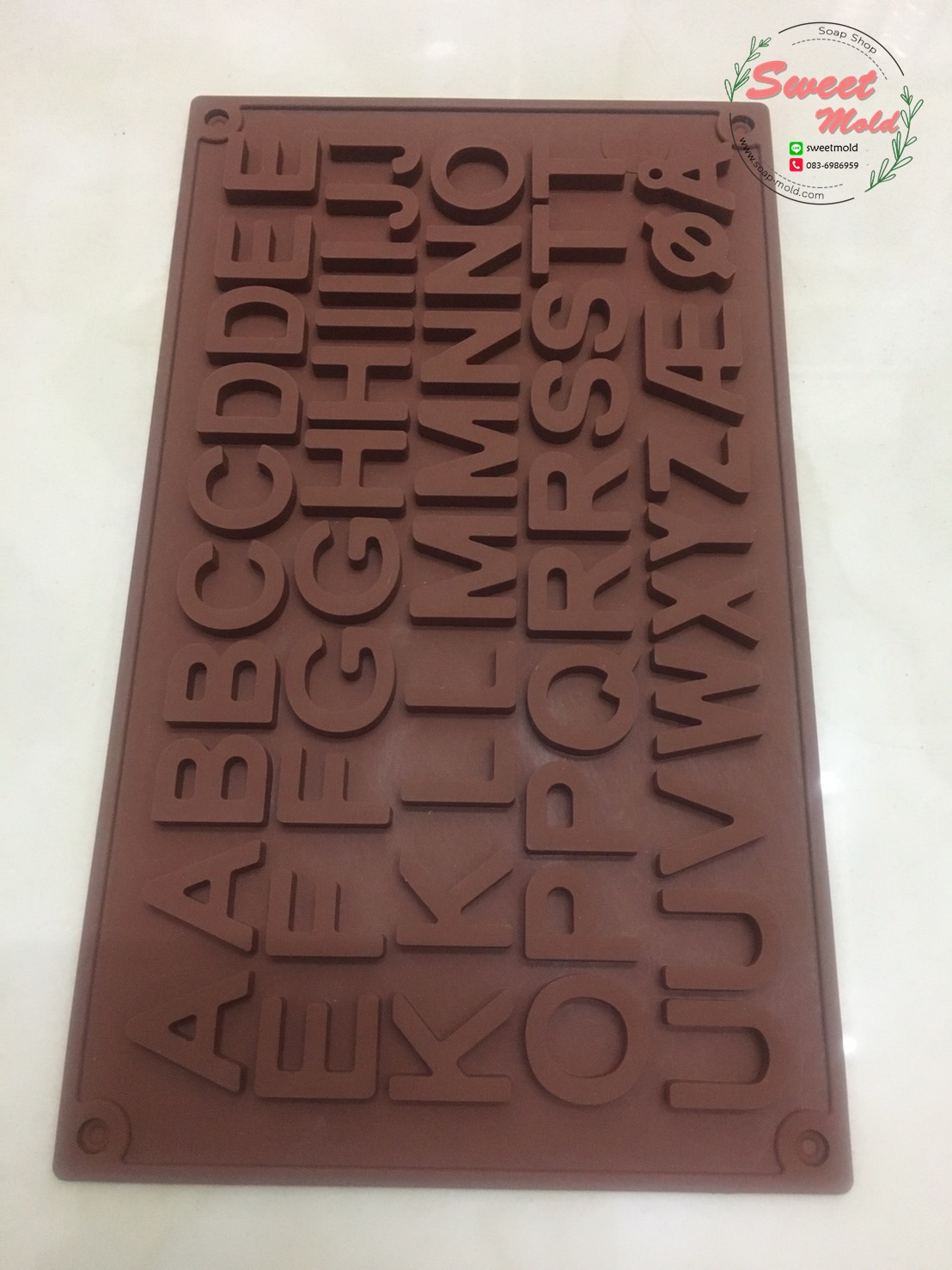 แม่พิมพ์ตัวหนังสือA-Z : 006674