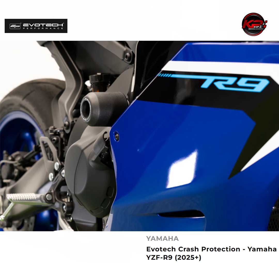 กันล้มกลาง Evotech Crash Protection - Yamaha YZF-R9 (2025+)
