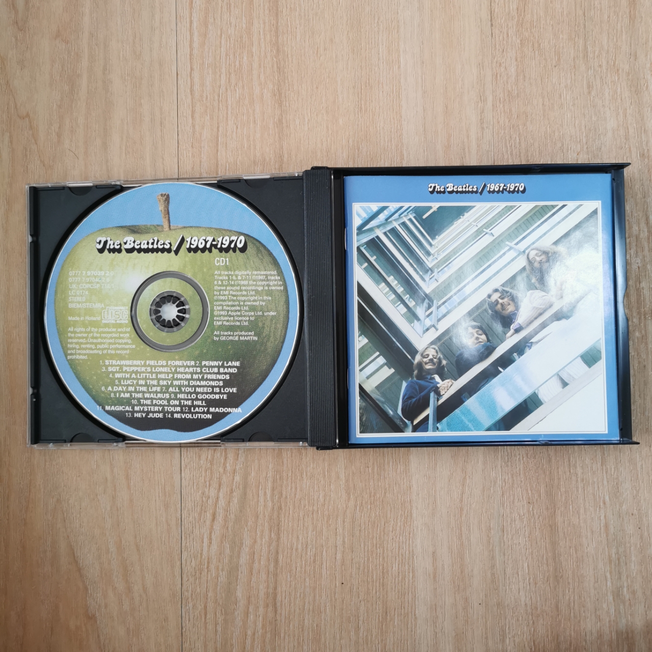 แผ่น CD ซีดีเพลง The Beatles – 1967-1970 ,2 x CD, Compilation, มือสอง สภาพดี