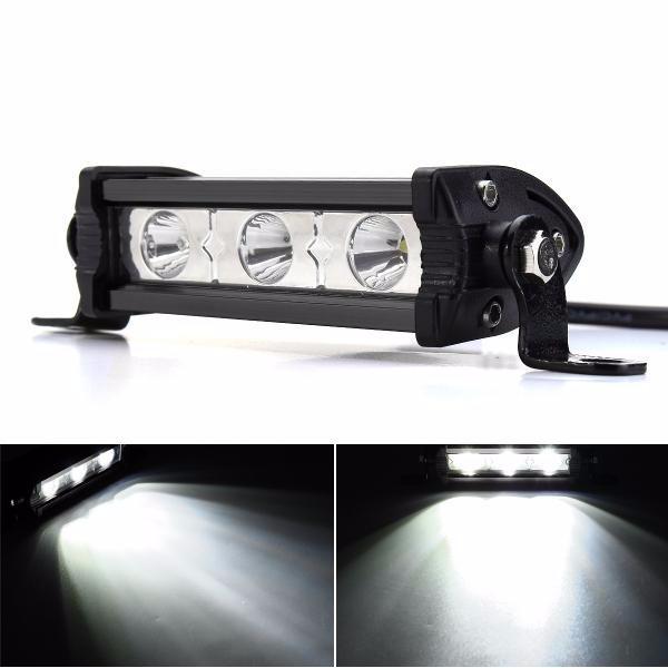 X2 ได้ 2 ชิ้น สุดคุ้ม !! LED SPOT BEAM ไฟสปอร์ตไลท์ ไฟหน้ารถ ไฟท้าย ไฟรถมอเตอร์ไซต์ บิ๊กไบค์ ATV จักรยาน สว่างมาก 9 Watt 12V-24V เเสงขาว งานพรีเมี่ยม จำนวน 2 โคม