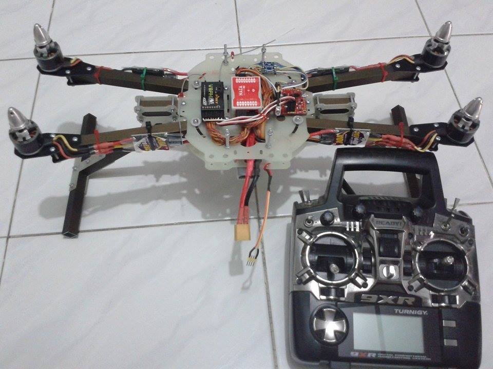 Naza-M Lite using Optical Flow ADNS-3080