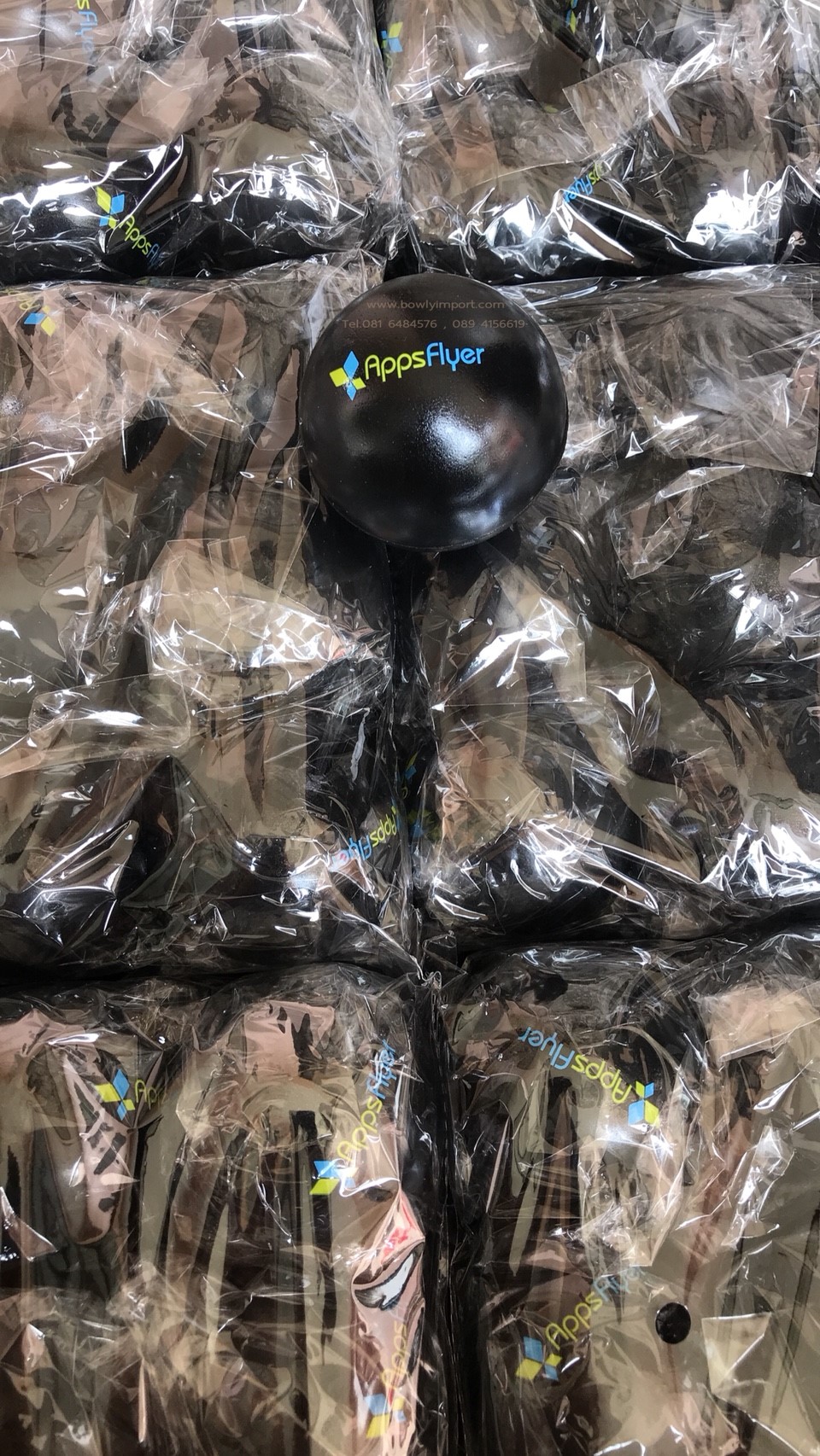 ผลิตลูกบอลบีบ บริหารมือ พร้อมโลโก้