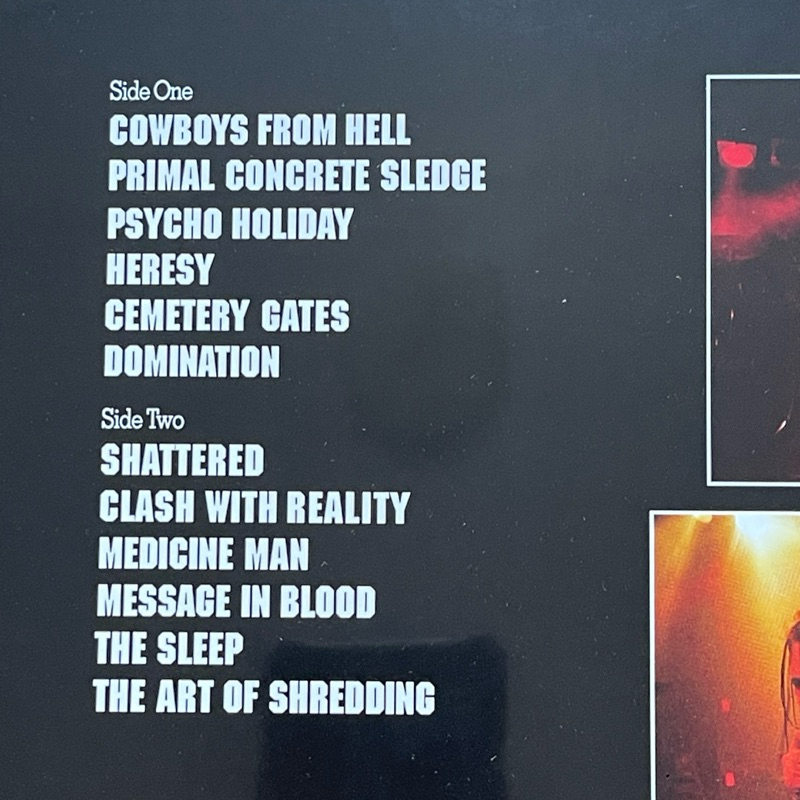 แผ่นสียง Pantera - Cowboys From Hell ,Vinyl, LP, Album, Reissue, White & Whiskey Brown Marbled ,มือหนึ่ง