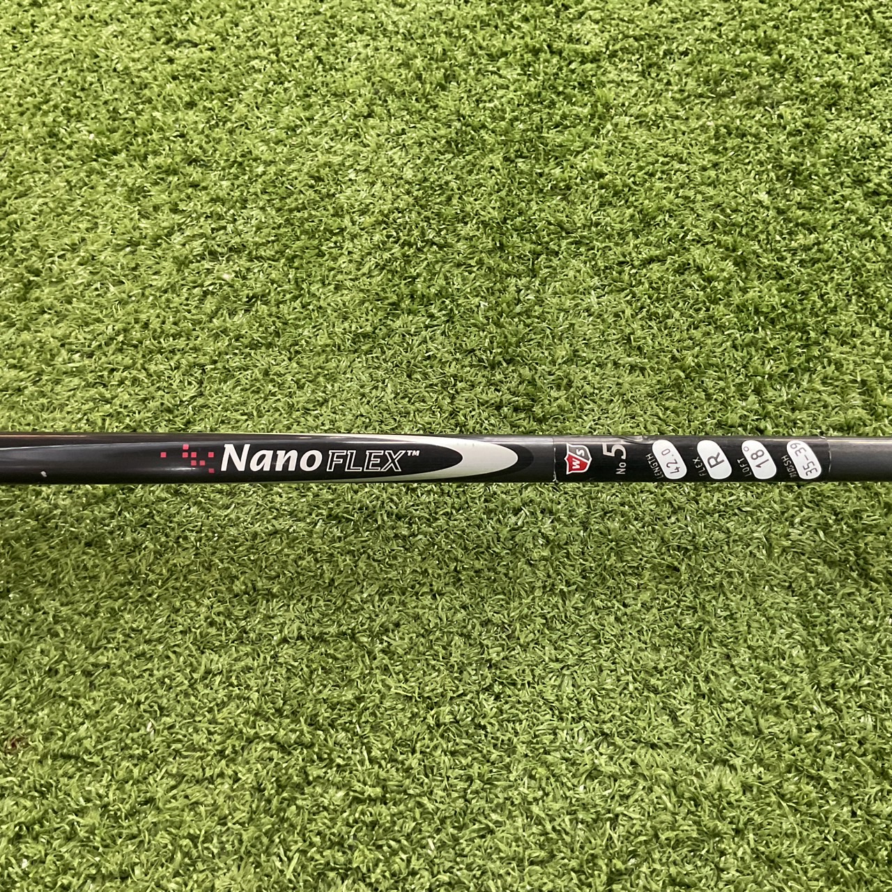 UTILITY 18° Wilson Staff : Tab FW #5/ Nano Flex-R ก้านกราไฟร์