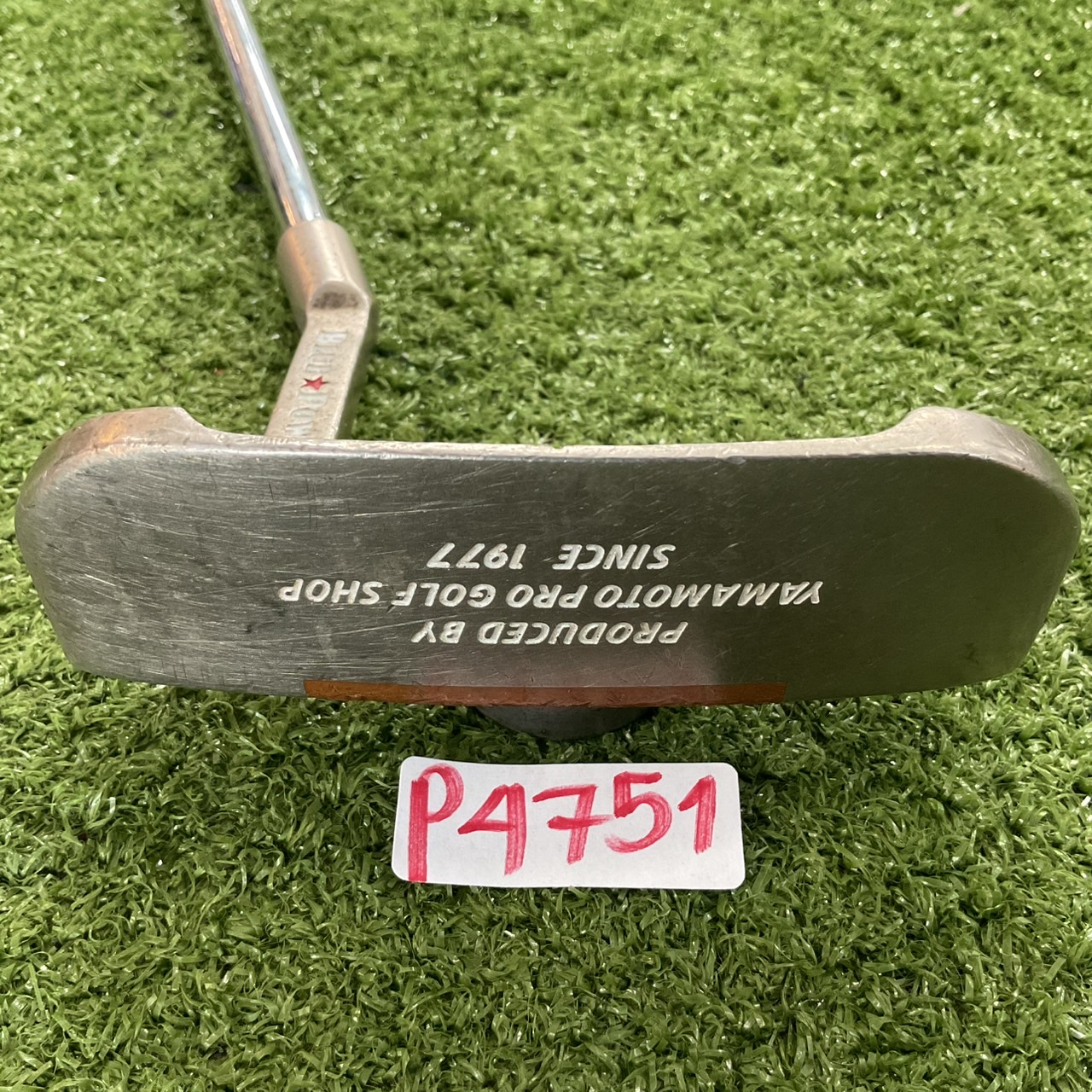 PUTTER YAMAMOTO PRO GOLF : BLUE POWER BP-2 ก้านเหล็ก