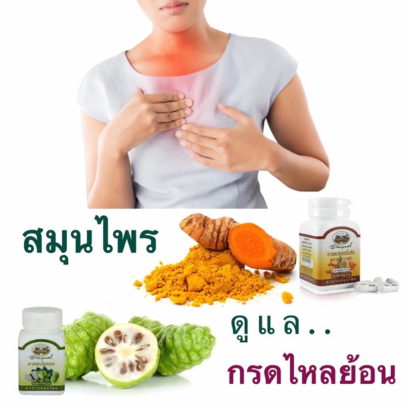 ชุด ดูแลรักษากรดไหลย้อน อภัยภูเบศร