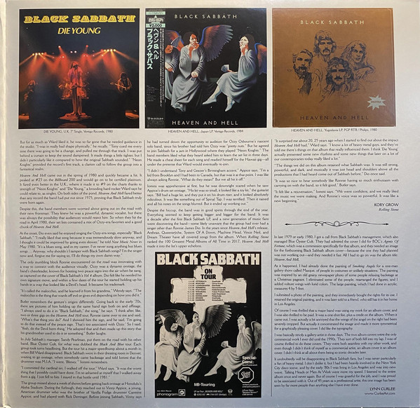 แผ่นเสียง แผ่นไวนิล Black Sabbath – Heaven And Hell 2LP (แผ่นใหม่ ซีล มือหนึ่ง)
