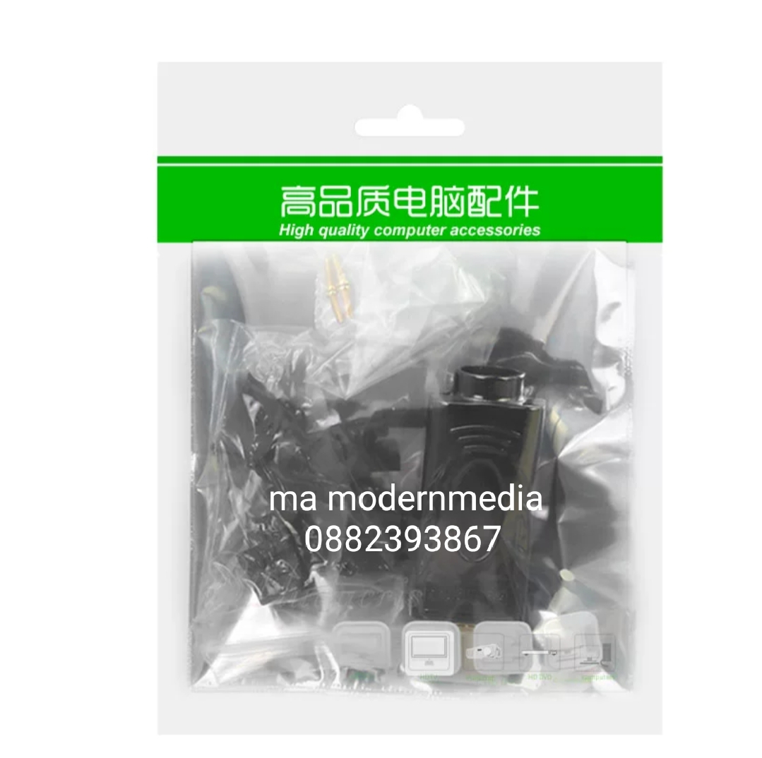 หัวประกอบ HDMI 2.0 โลหะ โมดูลแบบขัน