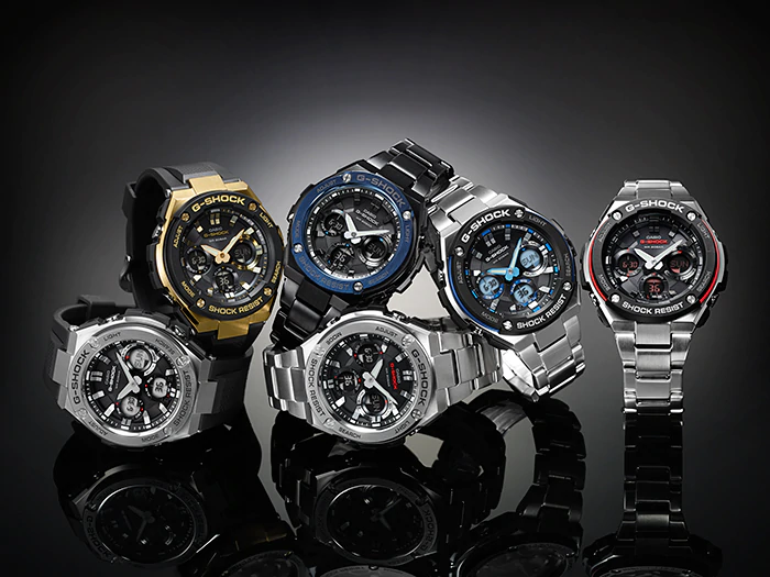 時計 CASIO g-shock gst-s110bd G-SHOCK カシオ CASIO Gショック GST-S110BD-1A2DR G-STEEL G