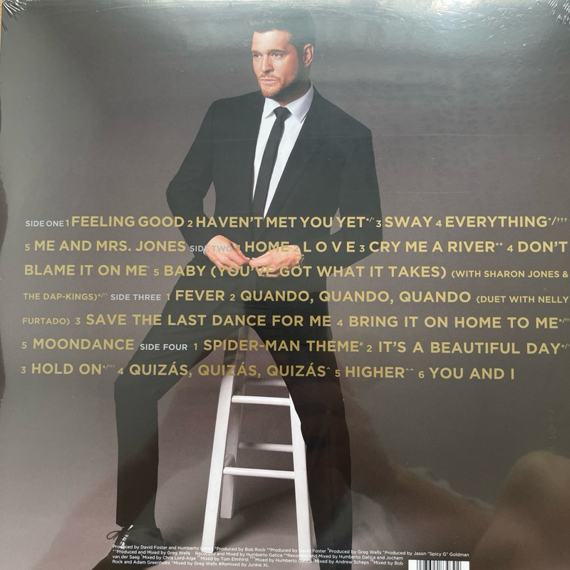 แผ่นเสียง Michael Buble – The Best Of Bublé, 2 x Vinyl, LP, Compilation, Stereo มือหนึ่ง ซีล