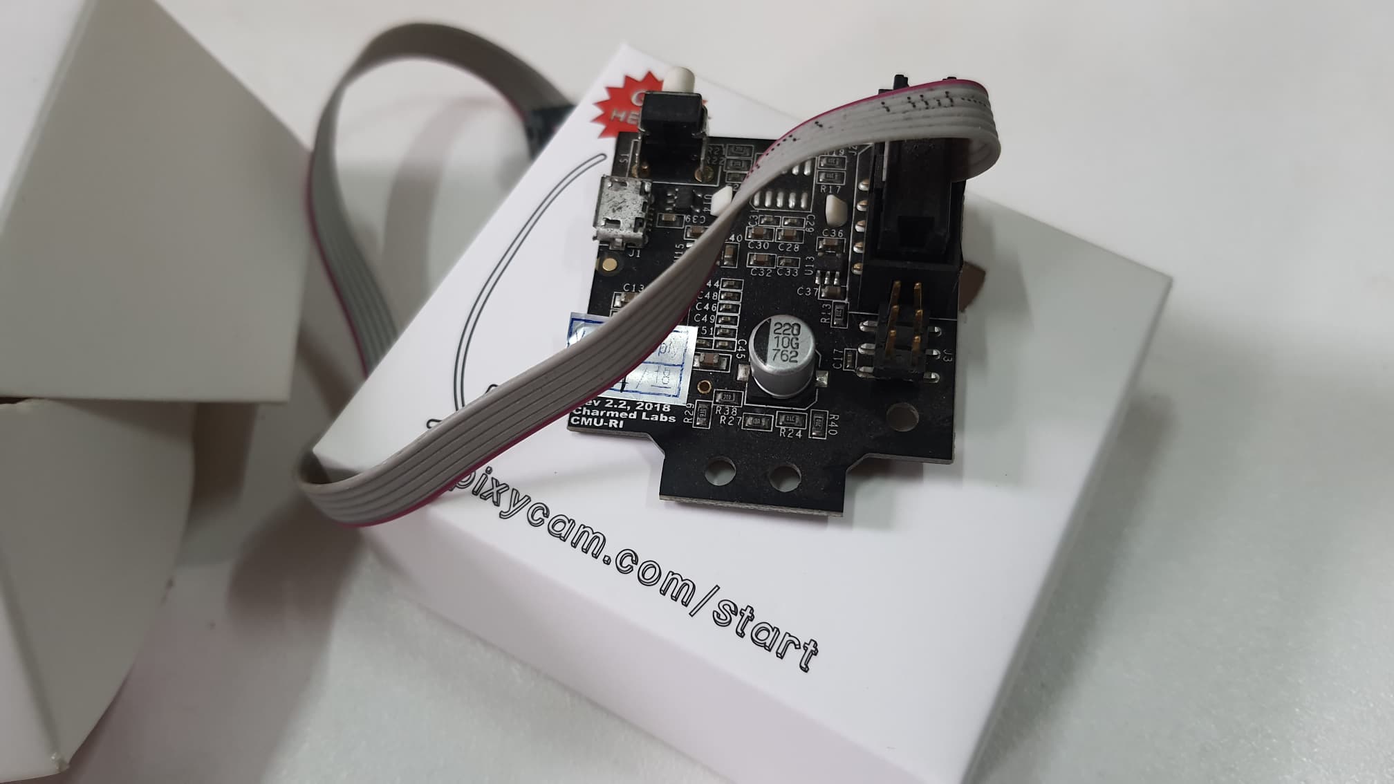 Pixy2 โมดูลกล้องตรวจจับสีและภาพระยะไกลแบบฉลาด/Pixy/camera