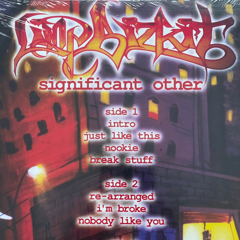 แผ่นเสียง Limp Bizkit - Significant Other , 2 x Vinyl, LP, Album, Reissue , Us มือหนึ่ง ซีล
