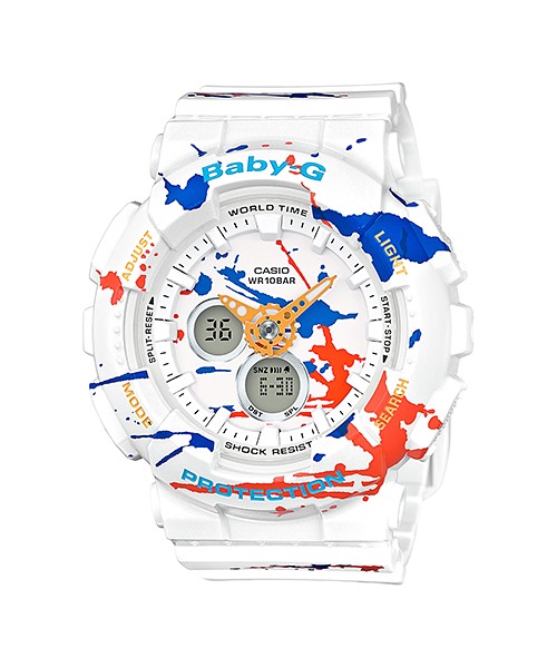 Casio Baby-G Splatter Pattern Series รุ่น BA-120SPL-7A