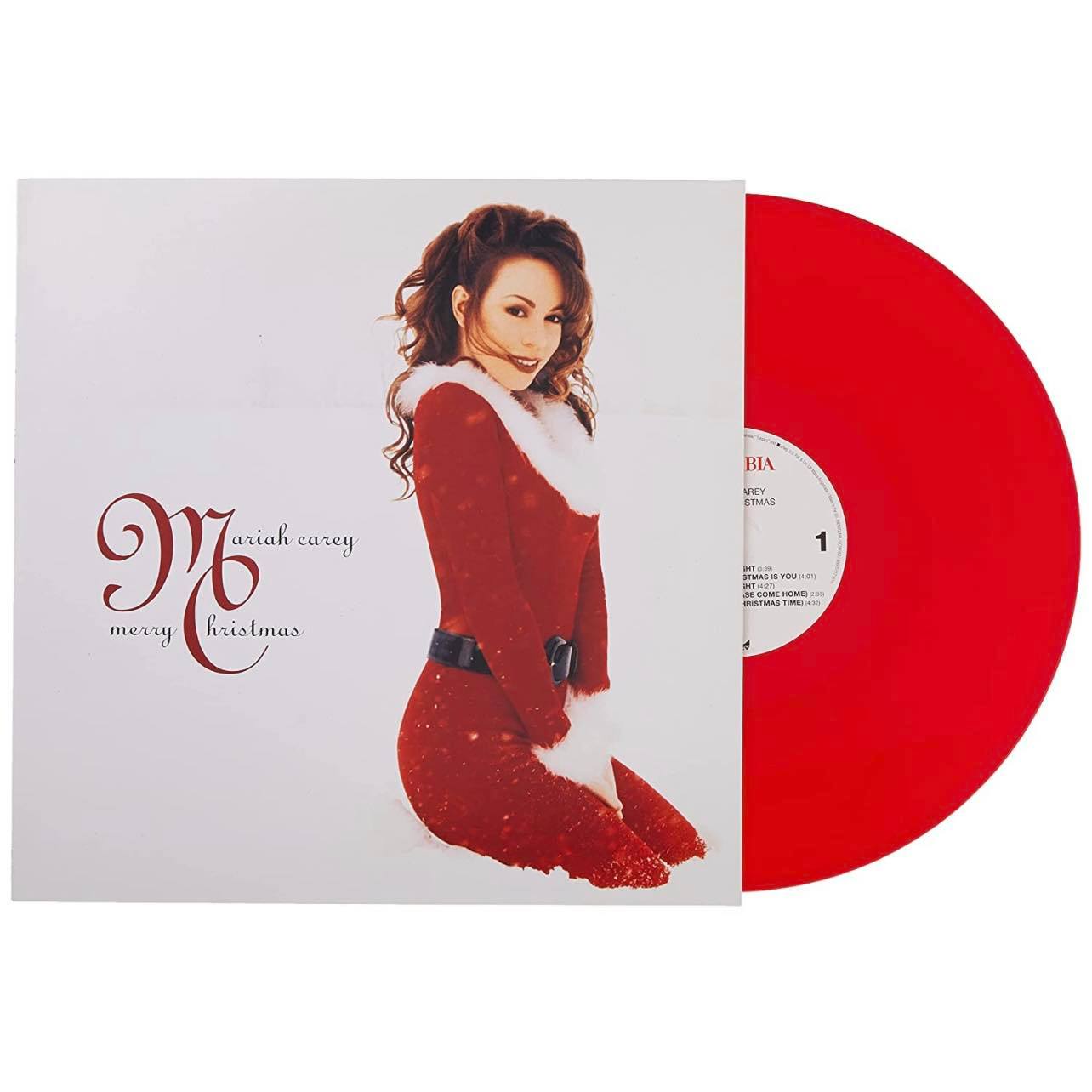 แผ่นเสียง Mariah Carey– Merry Christmas **Limited Edition Red Vinyl มือหนึ่ง ซีล