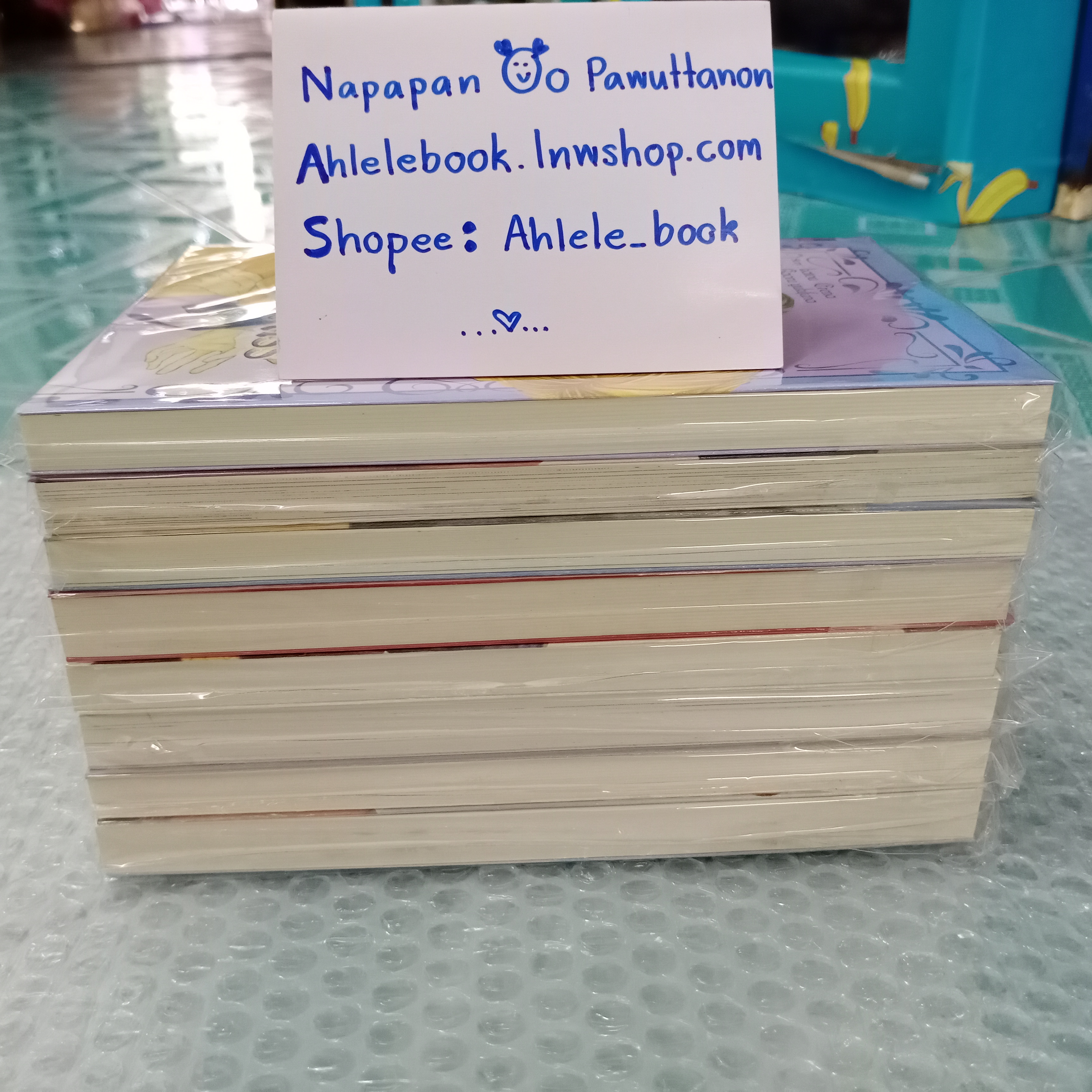 [นิยายวาย] เซ็ต Slaver 8 เล่ม + โดจิน 2 เล่ม + ที่คั่น/โปสการ์ด