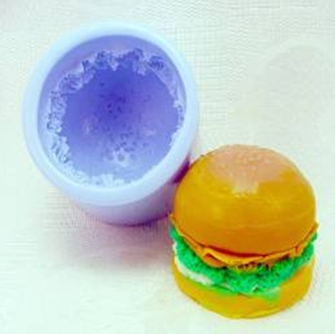 แม่พิมพ์ รูป แฮมเบอร์เกอร์ 150 g 1 ช่อง