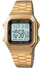 Casio Digital Gold Tone รุ่น A178WG-1A