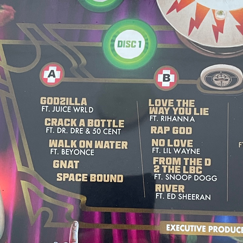 แผ่นเสียง Eminem - Curtain Call 2, 2 x Vinyl, LP, Compilation, 180 g ,EU, มือหนึ่ง ซีล