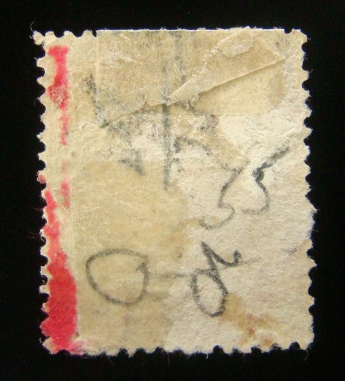 s735-แสตมป์รัชกาลที่ 5 พระพักตร์ตรง-แก้ราคา 12อัฐ แก้เป็น 4อัฐ พ.ศ.2441 No.60 ยังไม่ใช้ ราคาเบา น่าสะสมครับ