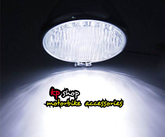 ไฟหน้า led ขนาด 5นิ้วสีโครเมี่ยม