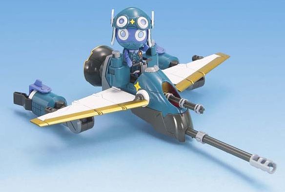 Keroro Gunso Plastic Model Collection Sky King Dororo + Dorosky