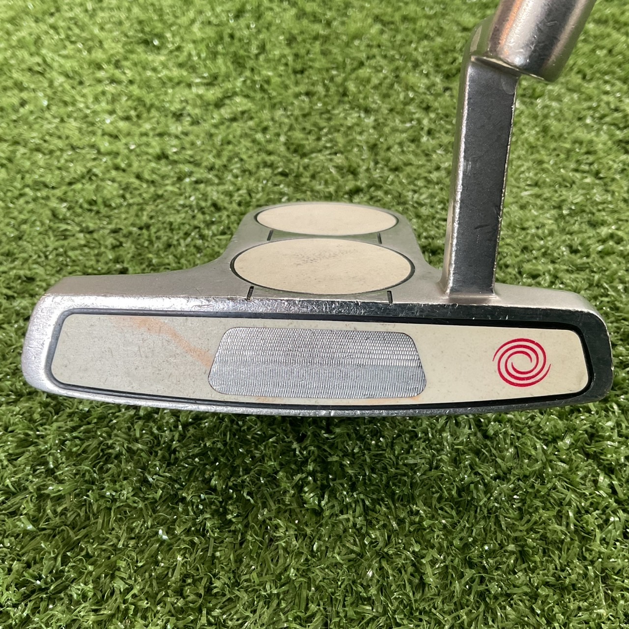 PUTTER ODYSSEY : WHITE STEEL 2-ball BLADE-2 ก้านเหล็ก