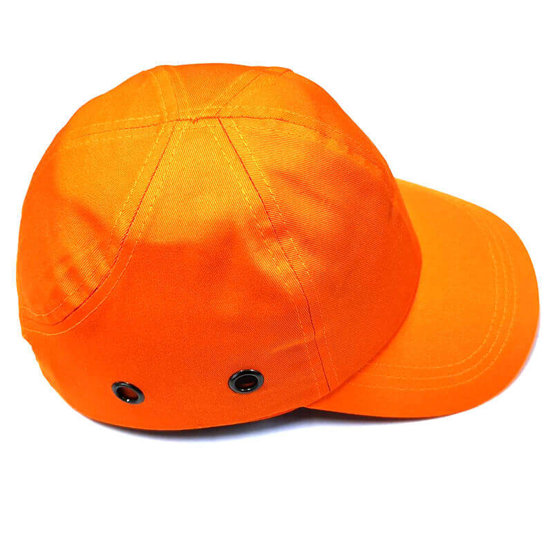หมวก Safety Cap หมวกเซฟตี้ หมวกเบสบอล สีส้ม