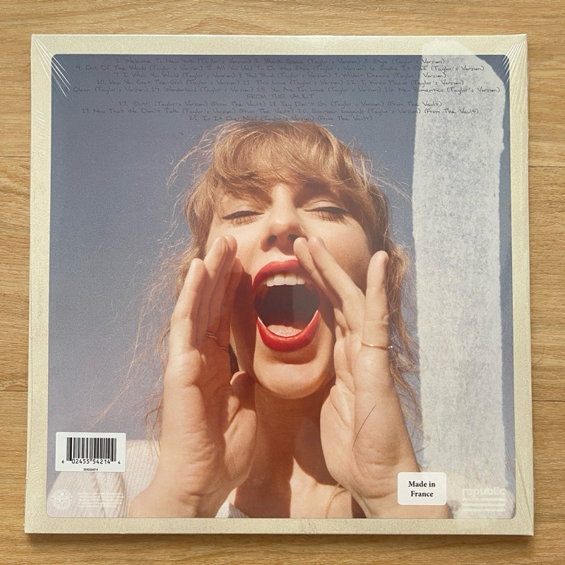 แผ่นเสียง Taylor Swift 1989 (Taylor Version ),2 x Vinyl, LP, Album, ** Special Edition, Crystal Skies Blue มือหนึ่ง ซีล