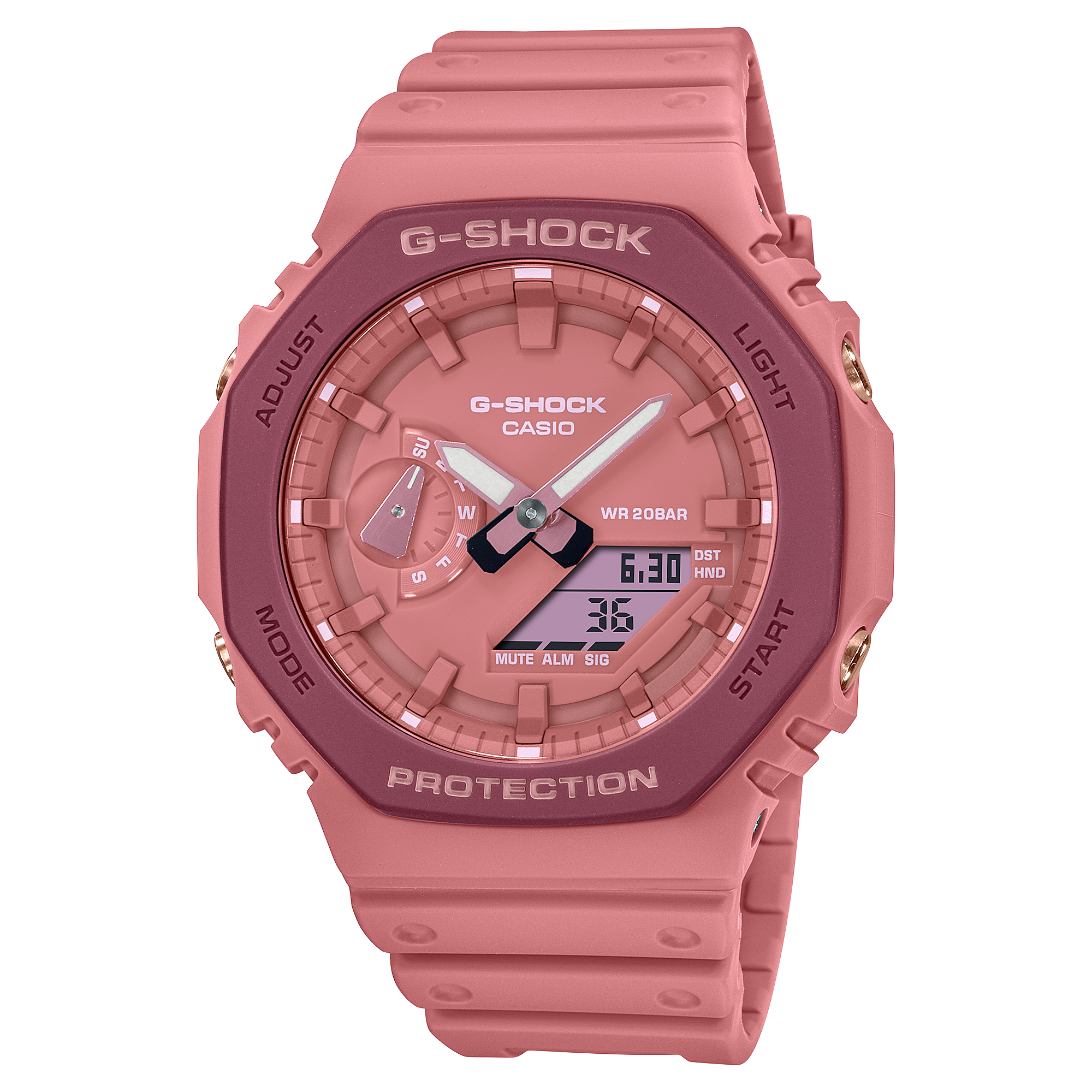 GA-2110SL-4A4 | อะนาล็อก-ดิจิตอลมาตรฐาน | ซีรีส์ 2100 | G-SHOCK | นาฬิกา | CASIO