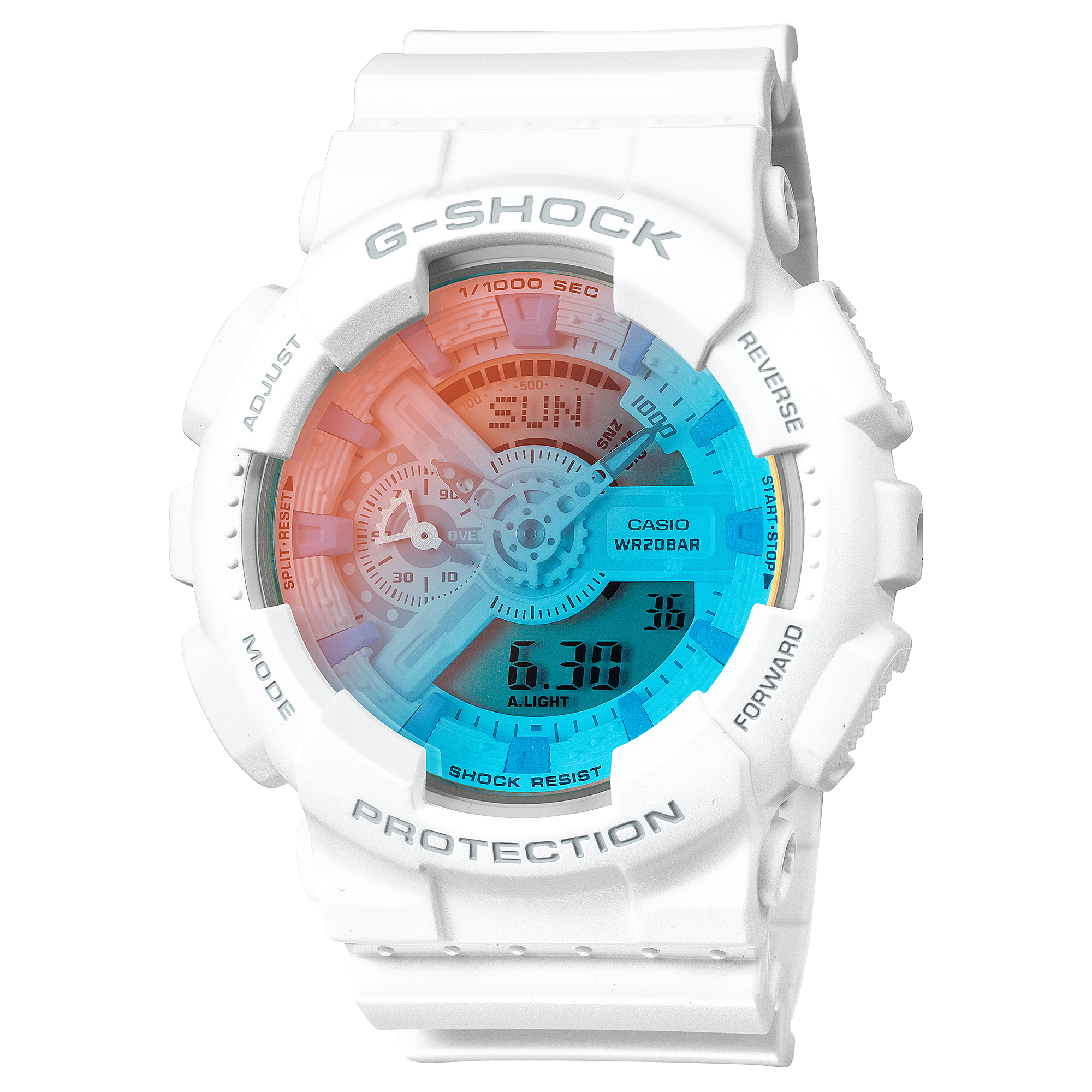 GA-110TL-7A | อะนาล็อก-ดิจิตอลมาตรฐาน | ซีรีส์ 110 | G-SHOCK | นาฬิกา | CASIO