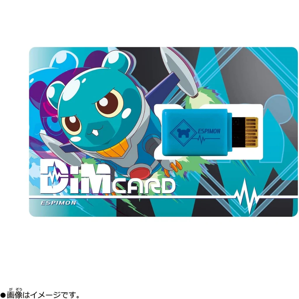 8082599 BANDAI DIGITAL MONSTER Digimon Vital Bracelet Digital Monster Dim Card V3 Espimon & Ryudamon