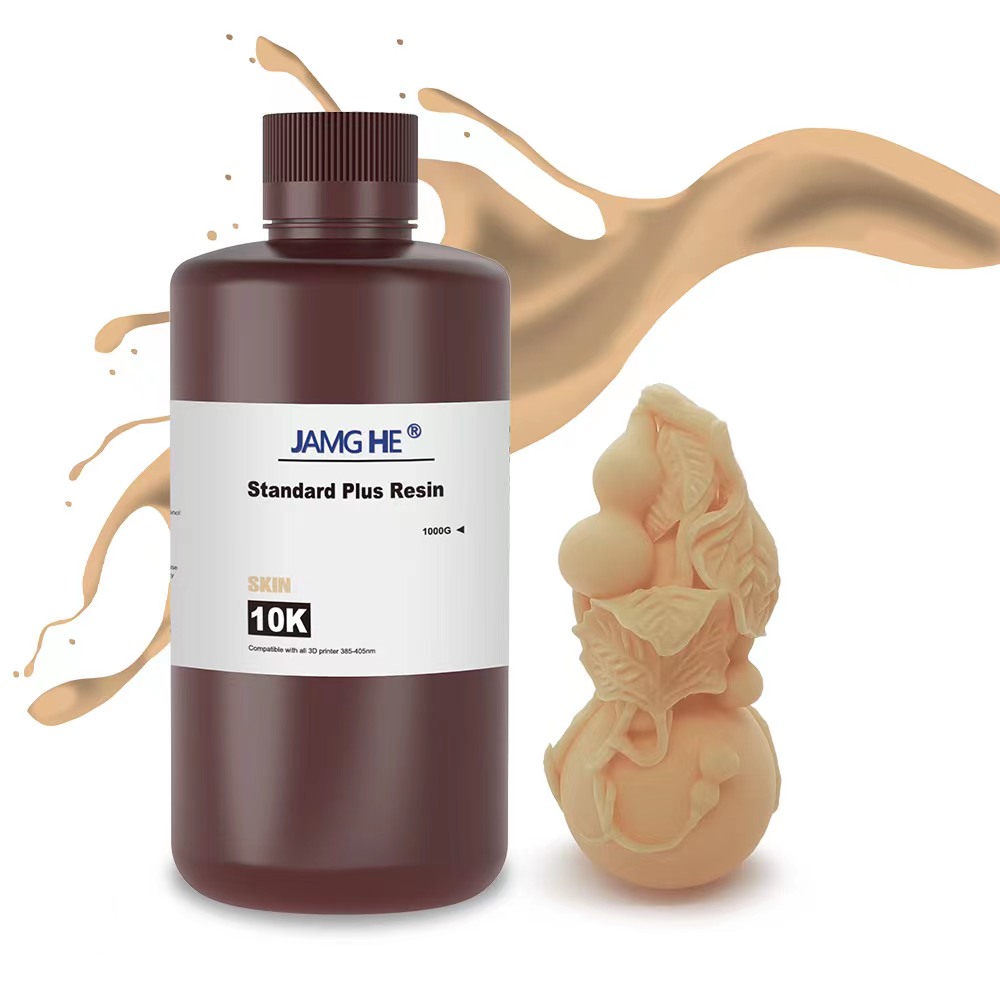 3D Printer : 3D Printing resin Plus 10k < Jamg He> 1 kg สำหรับ เครื่อง Anycubic , Creality, Elegoo by In2real3d