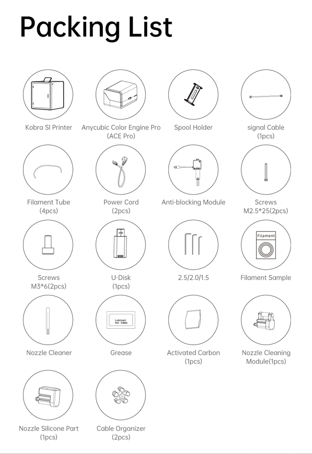 เครื่องพิมพ์ 3 มิติ , 3D Printer : Anycubic Kobra S1 by In2Real3d