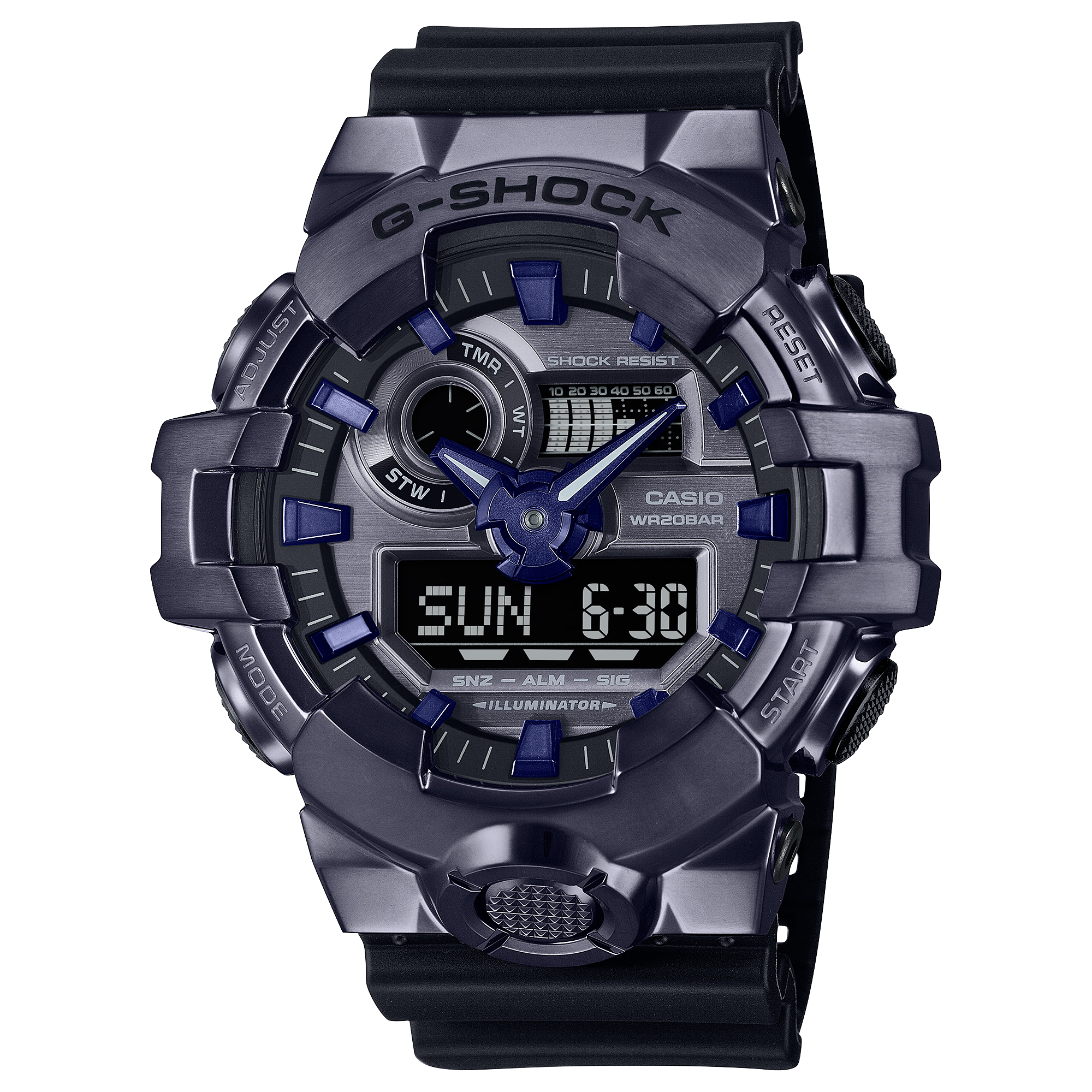 GM-700P-6A | G-STEEL | ซีรีส์ 700 | G-SHOCK | นาฬิกา | CASIO