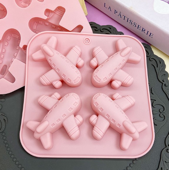 แม่พิมพ์เครื่องบิน 4 ช่อง ขนาด 25 กรัม