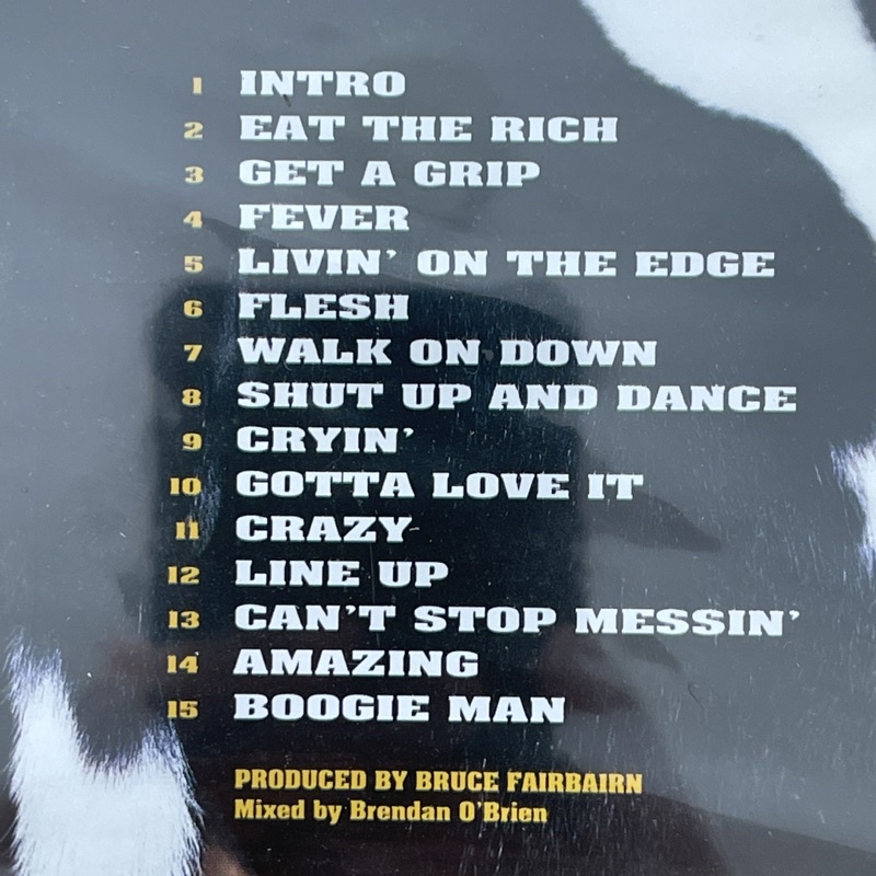 CD ซีดีเพลง Aerosmith – Get A Gripแผ่นแท้ ใหม่ ซีล