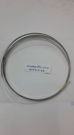 ขาย ลวดความร้อนนิโครมชนิดCr20Ni80แบบ แบนกว้าง3.2mm.หนา0.25มม. ลวดความร้อนแบน3.2มม.ราคาเมตรละ บาท