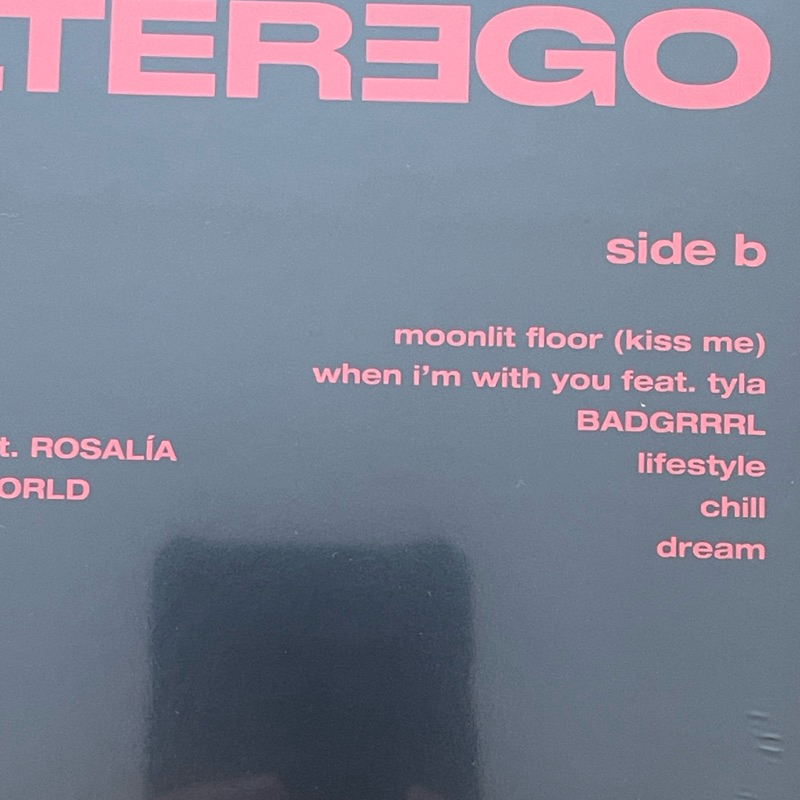 แผ่นเสียง Lisa Alter Ego ,Vinyl, LP, Album, Stereo, Black Marbled vinyl มือหนึ่ง ซีล