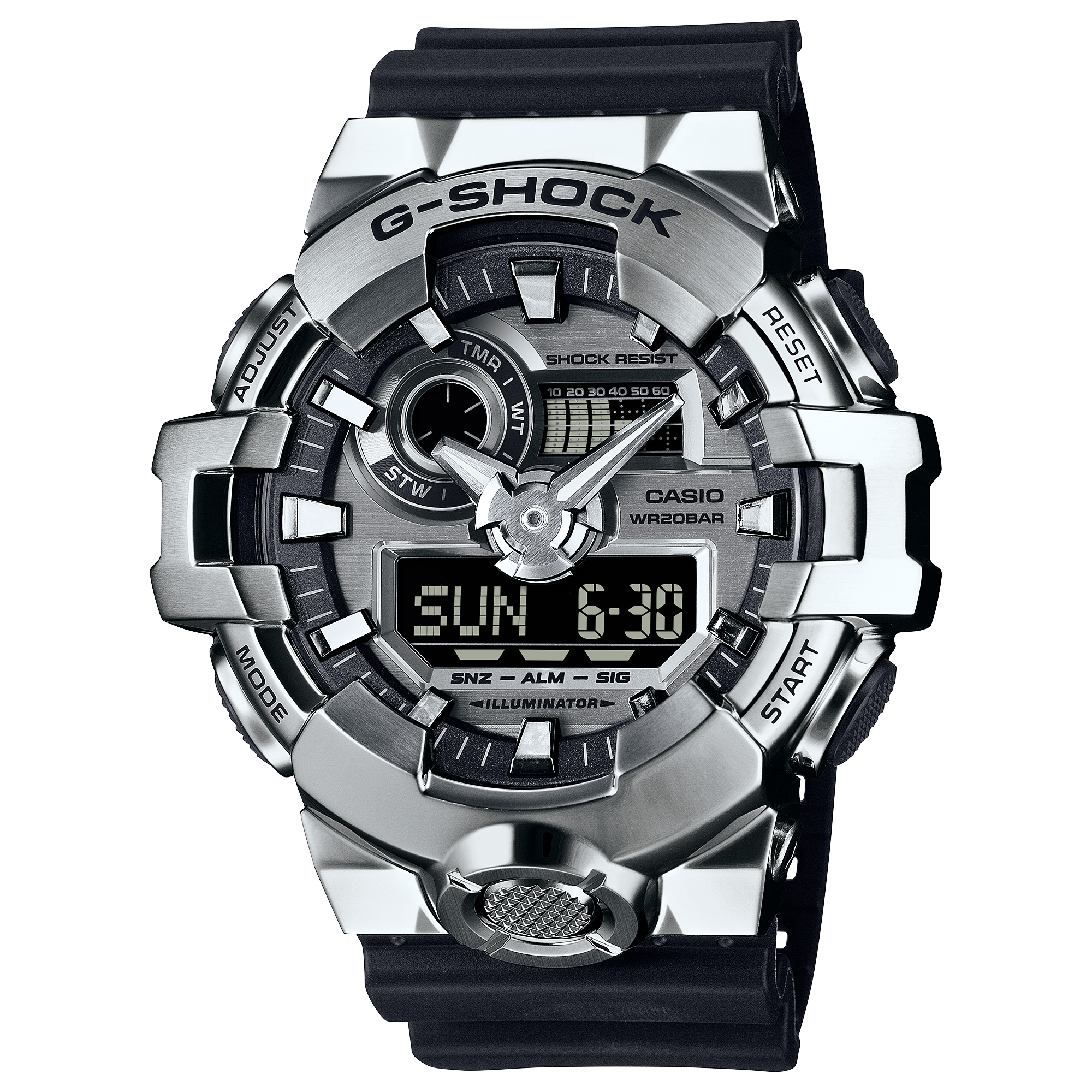 GM-700-1A | G-STEEL | ซีรีส์ 700 | G-SHOCK | นาฬิกา | CASIO