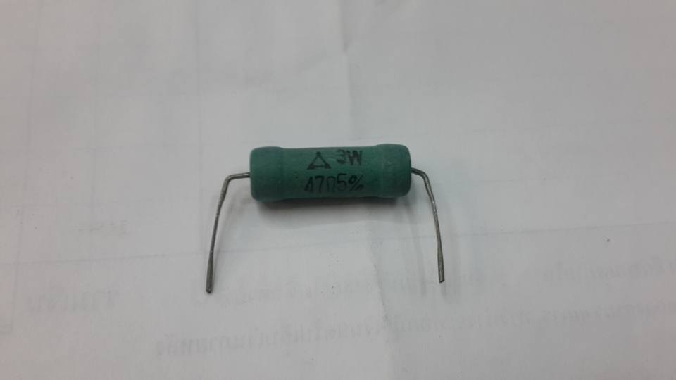 47 ohm 3Wไววาวทนความร้อน