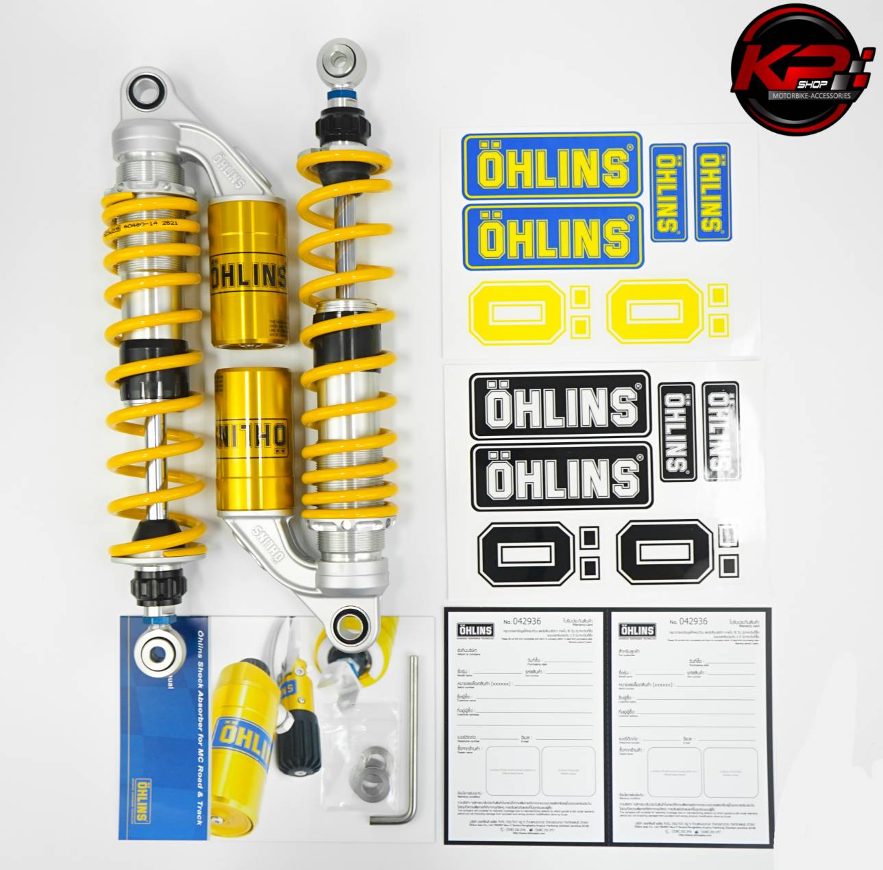โช๊คหลัง OHLINS RE911 FOR Royal Enfield Interceptor 650