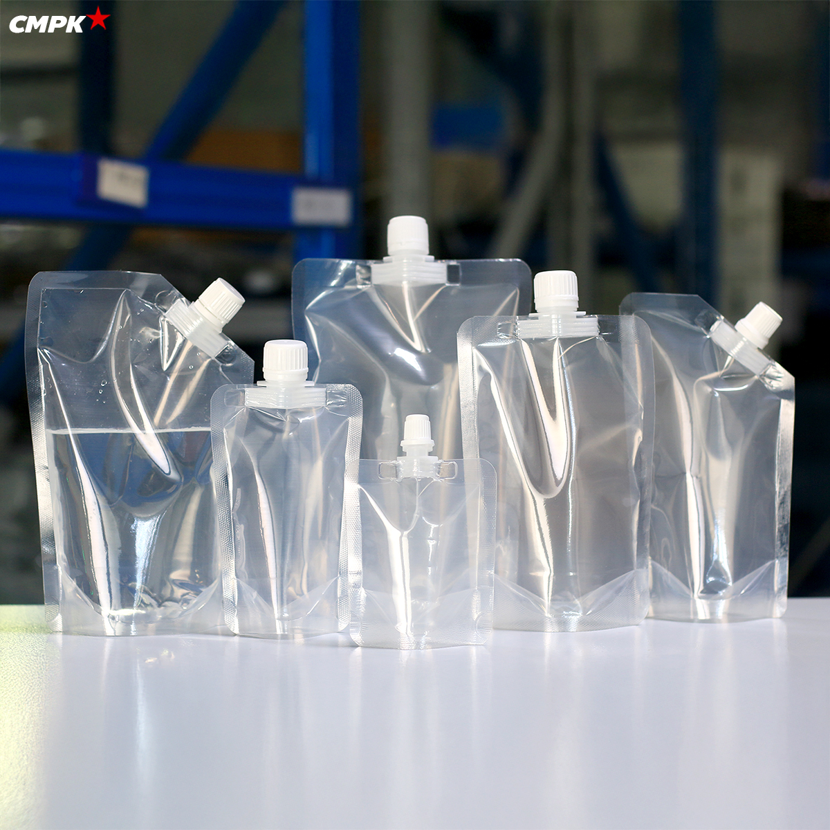 (100 ใบ) ถุงใส่น้ำใสล้วน แบบฝาเกลียวหมุนปิด ใส่ซุป กาแฟ มีฝาเล็ก กลาง ใหญ่ ขนาด 50-600 mL