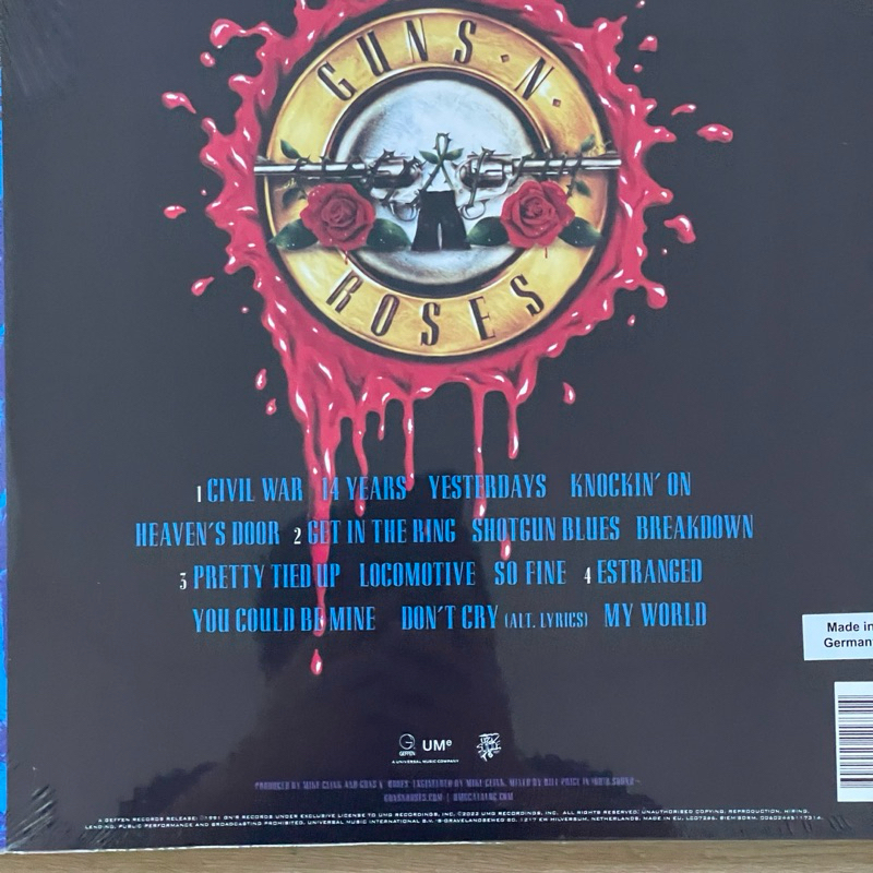แผ่นเสียง Guns N' Roses อัลบั้ม Used Your Illusion II / 2 x Vinyl, LP, Album, Remastered แผ่นเสียงมือหนึ่ง ซีล